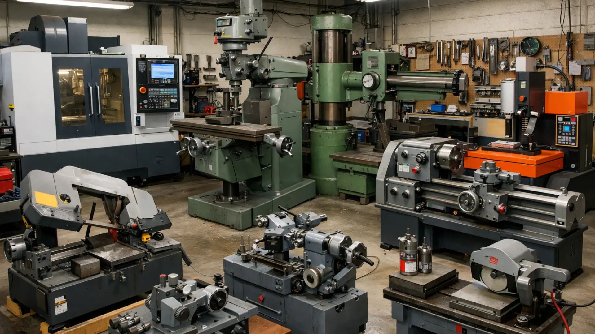 Industrial machining workshop equipment used for CNC tooling and precision engineering at Smart Tooling Ltd Auckland