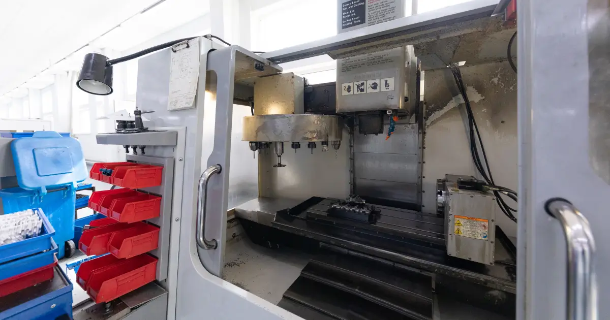Precision CNC machining process cutting metal component with high accuracy at Smart Tooling Ltd Auckland